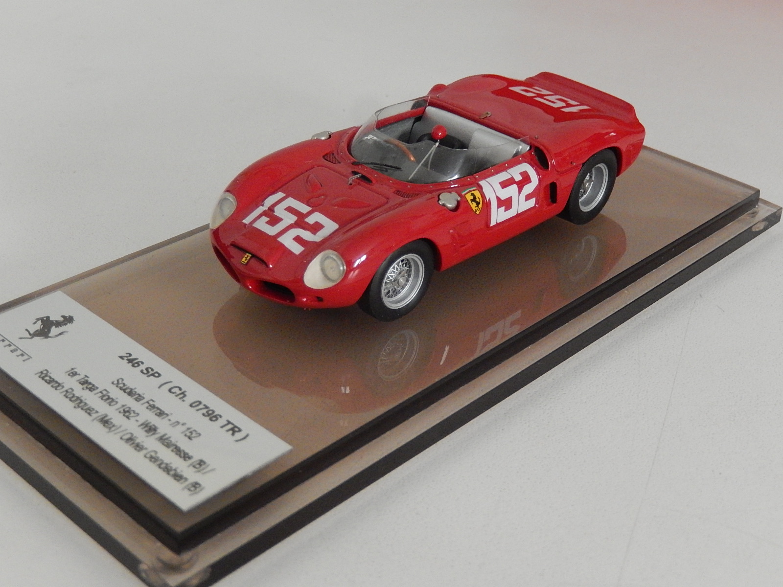 JF Alberca : Ferrari 246 SP winner Targa Florio 1962  --> SOLD